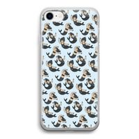 Zeemeermin: iPhone SE 2020 Transparant Hoesje