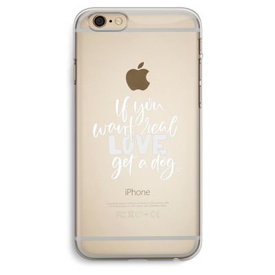 Partner in crime: iPhone 6 Plus / 6S Plus Transparant Hoesje