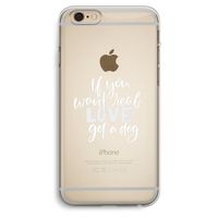 Partner in crime: iPhone 6 Plus / 6S Plus Transparant Hoesje