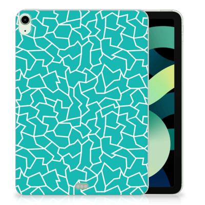 iPad Air (2020/2022) 10.9 inch Tablethoes Cracks Blue iPad Air (2020/2022) 10.9 inch Tablethoes Cracks Blue