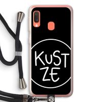 KUST ZE: Samsung Galaxy A20e Transparant Hoesje met koord