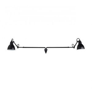 DCW Editions Lampe Gras N213 Double Round Wandlamp - Zwart