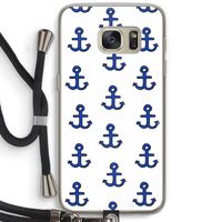 Ankers: Samsung Galaxy S7 Transparant Hoesje met koord