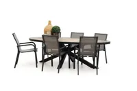 Trestino diningset amiens gironde antraciet