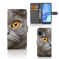 Telefoonhoesje | Met pasjeshouder | OPPO A53 | OPPO A53s Britse Korthaar