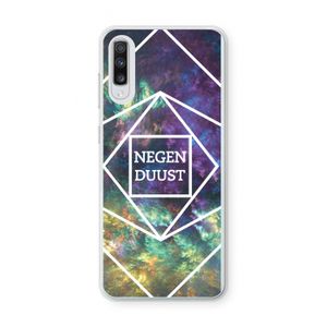 Negenduust ruimte: Samsung Galaxy A70 Transparant Hoesje