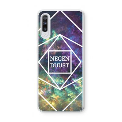 Negenduust ruimte: Samsung Galaxy A70 Transparant Hoesje