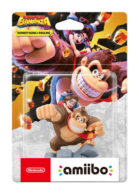 Nintendo Switch 2 Amiibo Donkey Kong & Pauline - Donkey Kong Bananza