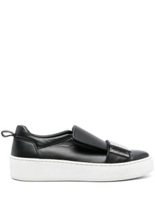 Sergio Rossi SR1 Paris leather sneakers - Noir