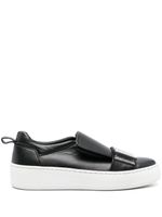 Sergio Rossi SR1 Paris leather sneakers - Noir - thumbnail