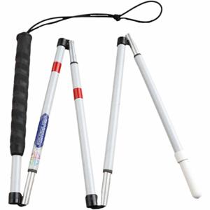 Taststok opvouwbaar carbonfiber, lengtes 110 t/m 160 cm | Kies een lengte : 115 cm | Ambutech