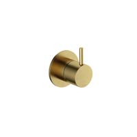 Hotbath Cobber Afbouwdeel - voor douche mengkraan - Geborsteld Messing PVD CB131EXTBBP