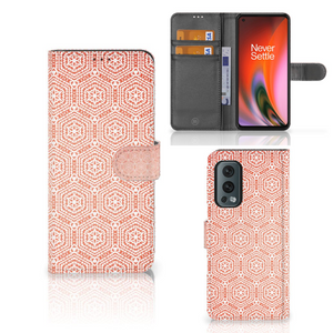 OnePlus Nord 2 5G Telefoon Hoesje Pattern Orange