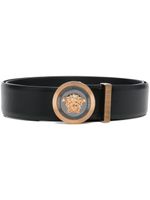 Versace ceinture à boucle Medusa - Noir