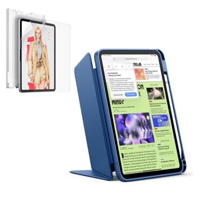 iPad 11" (A16, 2025) Flip Art Bundle - Navy Blue