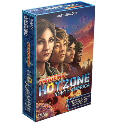 Asmodee Pandemic: Hot Zone - North America Bordspel Reizen/avontuur
