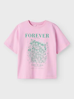 Name it zomer top meisjes - roze - Nkfdask