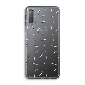 Hipster stripes: Samsung Galaxy A7 (2018) Transparant Hoesje