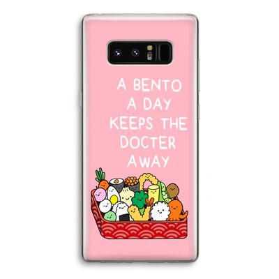 Bento a day: Samsung Galaxy Note 8 Transparant Hoesje