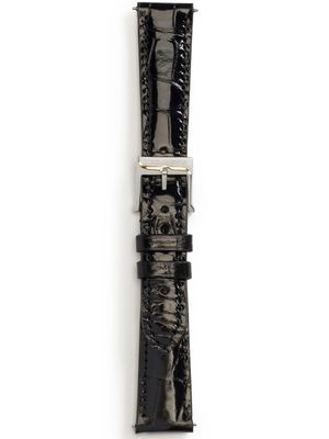 Dolce & Gabbana bracelet-montre à logo embossé - Noir