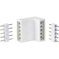Paulmann 70615 Hoekverbinder Kunststof (l x b x h) 1.7 x 1.6 x 1.2 cm 4 stuk(s)