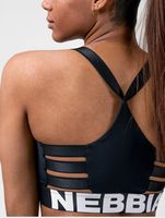 Nebbia / top Fitness in zwart - thumbnail