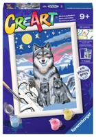 Ravensburger creart wolf family