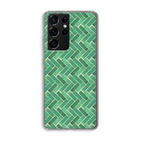 Moroccan tiles 2: Samsung Galaxy S21 Ultra Transparant Hoesje