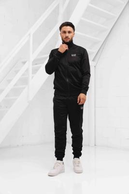 EA7 Emporio Armani 8NPV65 Trainingspak Heren Zwart - Maat XS - Kleur: Zwart | Soccerfanshop