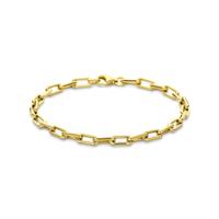 14k Geelgouden Ankerarmband 4 mm - 18 cm met Karabijnsluiting