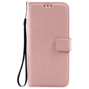 iPhone 7 hoesje - Bookcase - Pasjeshouder - Portemonnee - Camerabescherming - Kunstleer - Rose Goud