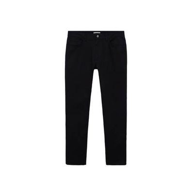 Mango Man slim fit broek zwart