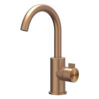 IVY Tribe Wastafelmengkraan - opbouw - draaibare uitloop - coldstart - RVS316 - geborsteld mat koper PVD 6100273 IVY Tribe Wastafelmengkraan - opbouw - draaibare uitloop - coldstart - RVS316 - geborsteld mat koper PVD 6100273