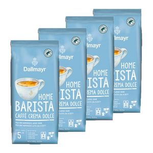 Dallmayr - Home Barista Caffè Crema Dolce Bonen - 4x 1kg