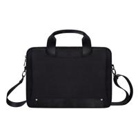 DJ08 Oxford doek waterdichte slijtage-resistente laptoptas voor 14 1 inch laptops met verborgen handvat & Bagage tie Rod & verstelbare schouderriem (