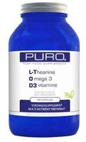 Puro L-Theanine Omega 3 Capsules Innerlijke Onrust 180Capsules