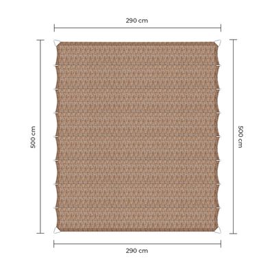 Sunfighter Wavesail zand 2,9x5m.