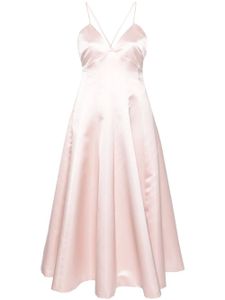 Philosophy Di Lorenzo Serafini robe mi-longue à coup évasée - Rose