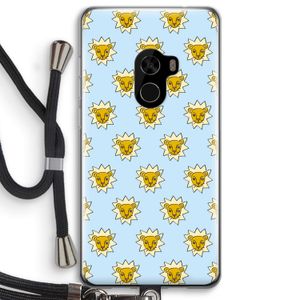 Leeuwenkoppen: Xiaomi Mi Mix 2 Transparant Hoesje met koord