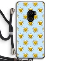 Leeuwenkoppen: Xiaomi Mi Mix 2 Transparant Hoesje met koord