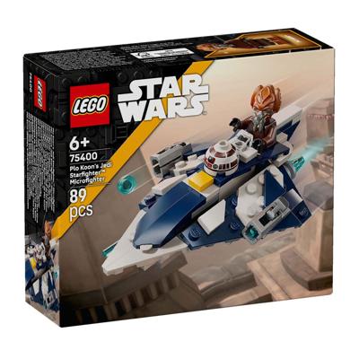 LEGO star wars 75400 plo koons jedi starfighter microfighter