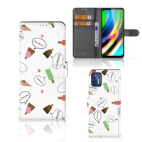 Motorola Moto G9 Plus Book Cover IJsjes