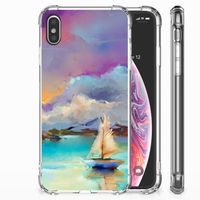 Back Cover Apple iPhone Xs Max Boat - thumbnail