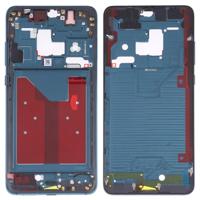 Front behuizing LCD-frame bezel plaat met Zijtoetsen voor Huawei mate 20 (blauw)