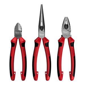 Milwaukee Accessoires Tangenset | Langbek tang | Combitang | Zijkniptang - 4932492773