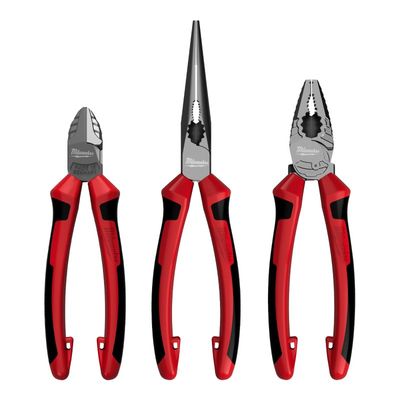 Milwaukee Accessoires Tangenset | Langbek tang | Combitang | Zijkniptang - 4932492773