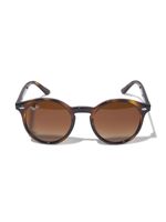 RAY-BAN JUNIOR lunettes de soleil à monture ronde - Marron