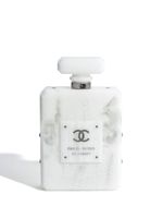 CHANEL Pre-Owned mini sac à main Paris-Roma N°5 Perfume Bottle (2016) - Blanc