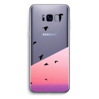 Fly away: Samsung Galaxy S8 Plus Transparant Hoesje
