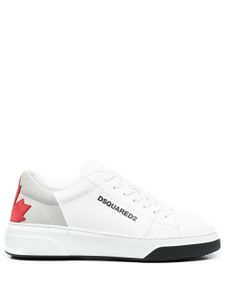 DSQUARED2 baskets à appliques - Blanc